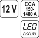 TESTER AKUMULATRORÓW 12V CYFROWY