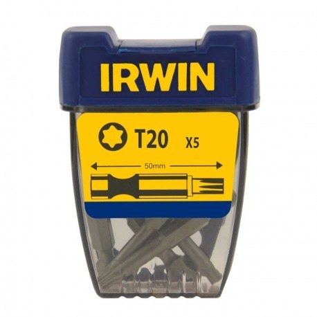 KOŃCÓWKA TYPU TORX 1/4' DŁUGA 50MM 5 SZT. T20