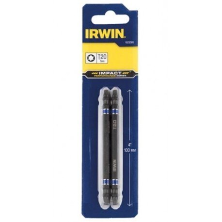 KOŃCÓWKA UDAROWA DWUSTRONNA T20 100MM 2SZT. KOŃCÓWKA UDAROWA DWUSTRONNA T20 100MM 2SZT.