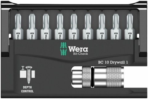 ZESTAW BITÓW BIT-CHECK 10 DRYWALL 1 10 CZĘŚĆ