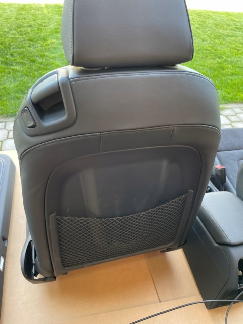 AUDI A5 8T LIFT COUPE KOMPLET FOTELI fotele ALCANTARA grzane pamięć
