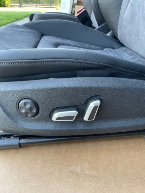 AUDI A5 8T LIFT COUPE KOMPLET FOTELI fotele ALCANTARA grzane pamięć