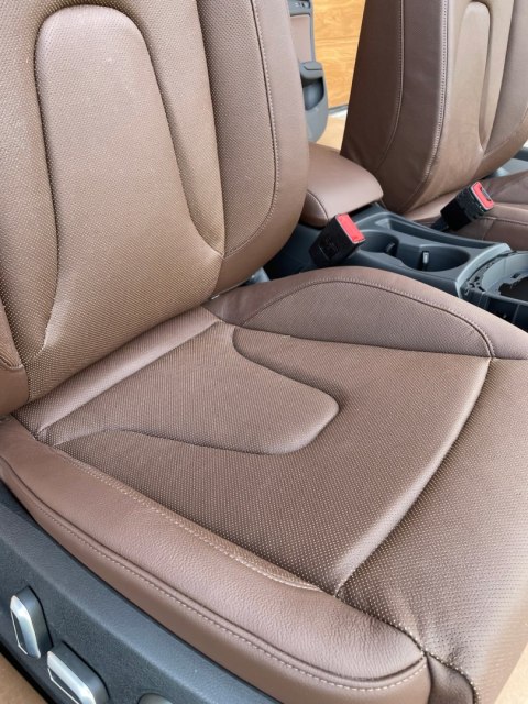 AUDI A5 8T LIFT SportBack KOMPLET FOTELI grzane pamięc BRĄZ