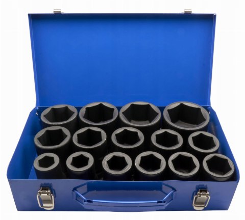 Adler AD-15D nasadki udarowe długie 1" 22-60 mm (15el)