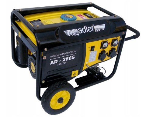 Agregat prądotwórczy z rozrusznikiem elektrycznym 230V AD-288S benzyna