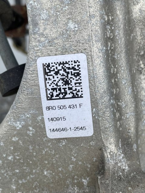 Audi A6 A7 4G Oryginalne zawieszenie zwrotnica LEWY TYŁ 8R0505431F