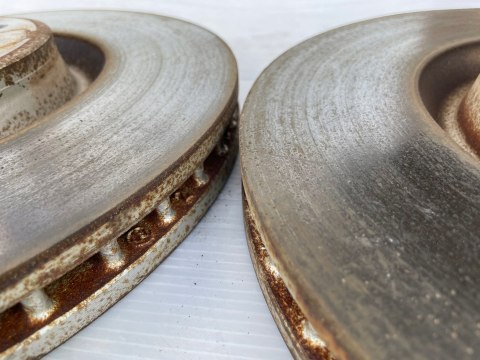 Audi A6 C7 A7 3.0 TDI Oryginalne tarcze hamulcowe przód 4G0615301A