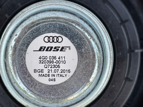 Audi A6 C7 A7 Głośnik drzwi tył niskotonowy BOSE oryginał 4G0035411