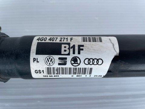 Audi A6 C7 A7 ORYGINALNA Półoś przegub przód 4G4G0407271F
