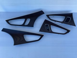 Audi A7 C7 4G8 LIFT Komplet Oryginalnych dekor drzwi drewno AJ3