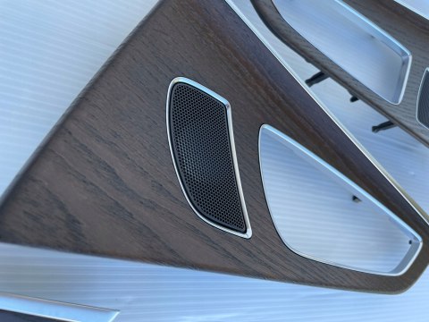 Audi A7 C7 4G8 LIFT Komplet Oryginalnych dekor drzwi drewno AJ3