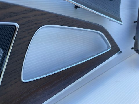 Audi A7 C7 4G8 LIFT Komplet Oryginalnych dekor drzwi drewno AJ3