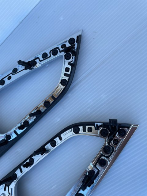 Audi A7 C7 4G8 LIFT Komplet Oryginalnych dekor drzwi drewno AJ3