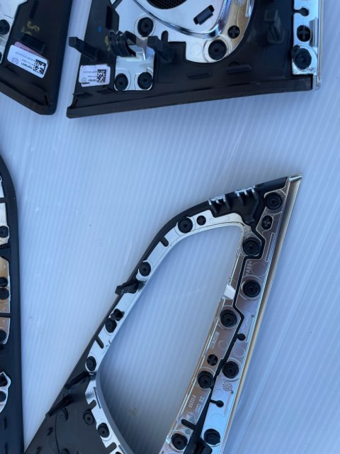 Audi A7 C7 4G8 LIFT Komplet Oryginalnych dekor drzwi drewno AJ3