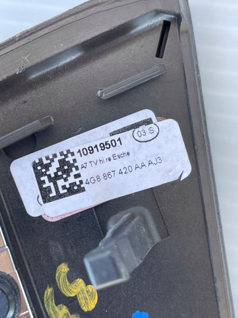 Audi A7 C7 4G8 LIFT Komplet Oryginalnych dekor drzwi drewno AJ3