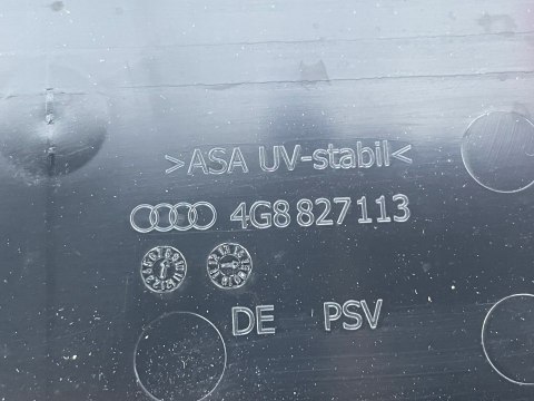 Audi A7 C7 A7 Oryginalna RAMKA tablicy rejestracyjnej USA 4G8827113