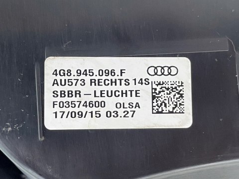 Audi A7 C7 LIFT 4G8 Oryginalne lampy tylne LED MATRIX wersja USA