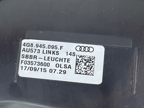 Audi A7 C7 LIFT 4G8 Oryginalne lampy tylne LED MATRIX wersja USA
