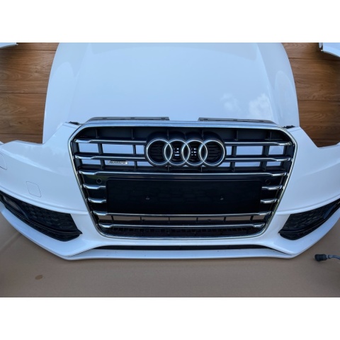 Maska, zderzak, błotnik Audi A5 8T Lift S-line LY9C kompletny przód Maska, zderzak, błotnik Audi A5 8T Lift S-line LY9C kompletny przód