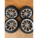 Oryginalne felgi Audi A5 8T 18" + opony Dunlop Sport Maxx GT – komplet OEM
