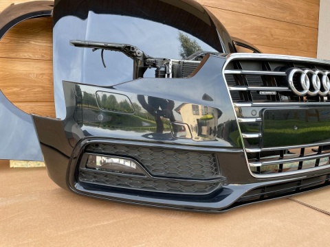 Maska, zderzak, błotnik Audi A5 8T Lift S-line kompletny przód Maska, zderzak, błotnik Audi A5 8T Lift S-line kompletny przód