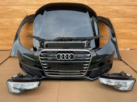 Maska, zderzak, błotnik Audi A5 8T Lift S-line kompletny przód Maska, zderzak, błotnik Audi A5 8T Lift S-line kompletny przód