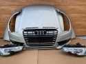 Maska, zderzak, błotnik Audi A5 8T Lift LY7F kompletny przód