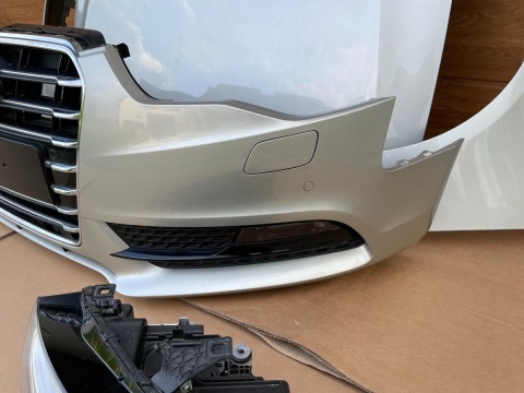 Maska, zderzak, błotnik Audi A5 8T Lift LY7F kompletny przód Maska, zderzak, błotnik Audi A5 8T Lift LY7F kompletny przód