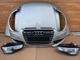 Maska, zderzak, błotnik Audi A5 8T Lift LY7F kompletny przód