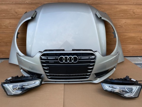 Maska, zderzak, błotnik Audi A5 8T Lift LY7F kompletny przód Maska, zderzak, błotnik Audi A5 8T Lift LY7F kompletny przód