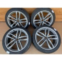 Felgi Audi 20" 4H0 601 025 BR –Oryginalne Aluminiowe A8 D4 9Jx20 ET37