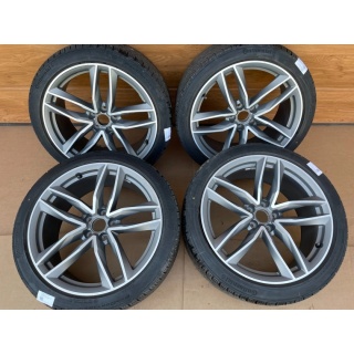 Felgi Audi 20 4H0 601 025 BR –Oryginalne Aluminiowe A8 D4 9Jx20 ET37