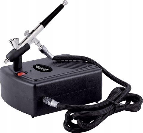 Zestaw mini kompresor modelarski AD-3001 z aerografem