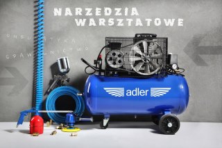 Zestaw mini kompresor modelarski AD-3001 z aerografem