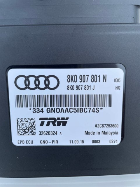 AUDI A5 8T A4 B8 Q5 Oryginalny MODUŁ HAMULCA RĘCZNEGO 8K0907801N