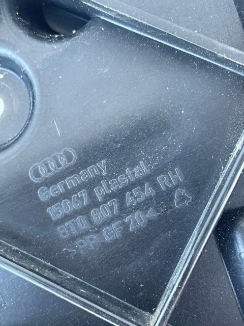 Audi A5 8T Coupe Oryginalne Mocowanie Zderzaka Tylne PRAWE 8T0807454LH