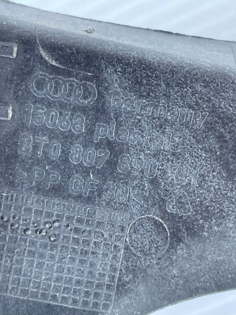 Audi A5 8T Coupe Oryginalne Mocowanie Zderzaka Tylne PRAWE 8T0807454LH