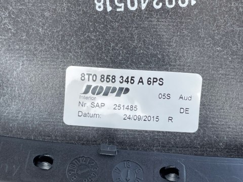 Audi A5 8T LIFT Oryginalna OSŁONA kolumny kierownicy 8T0858345A