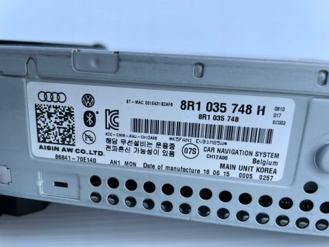 Audi A5 8T LIFT jednostka MMI nawigacja 3G 8R1035748H