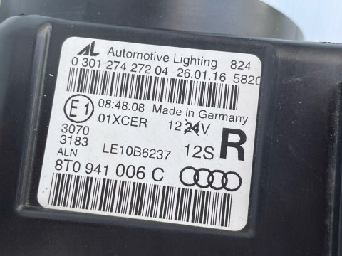 Audi A5 8T Lift Oryginalne Lampy komplet lewa prawa 8T0941005C 8T0941006C