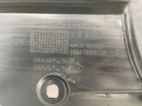 Audi A5 8T Sportback osłona podwozia prawa 8T8825216B oryginał