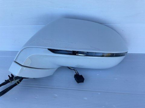 Audi A7 C7 lift Oryginalne lusterko LEWE z asystentem 14 2-pin LS9R