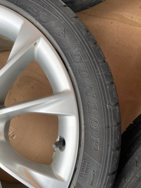 Oryginalne felgi Audi A5 8T 18" opony Dunlop Sport Maxx GT