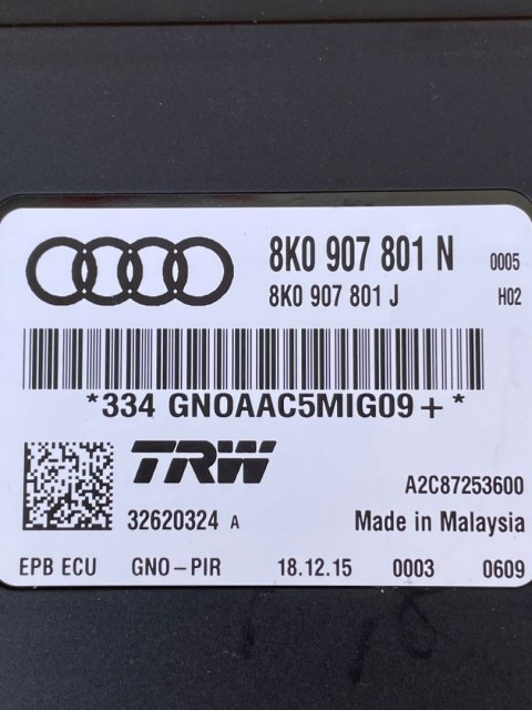 AUDI A5 8T A4 B8 Q5 MODUŁ HAMULCA RĘCZNEGO 8K0907801N
