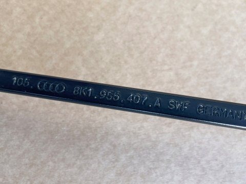 AUDI A5 8T LIFT A4 B8 Oryginalne RAMIĘ WYCIERACZKI LEWE