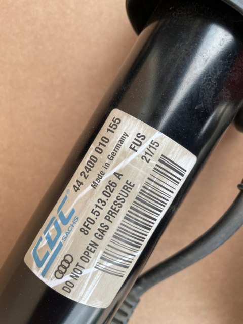 AUDI A5 8T LIFT AMORTYZATOR TYŁ AKTYWNY komplet