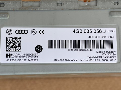AUDI A5 8T LIFT Q5 STEROWNIK NAWIGACJI MMI 4G0035056J