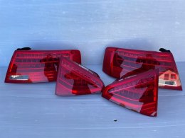 AUDI A5 8T LIFT SPORTBACK komplet ORYGINALNYCH LAMP TYŁ LED