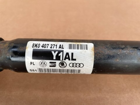 AUDI A5 8T LIFT oryginalna PÓŁOŚ przód 8K0407271AL