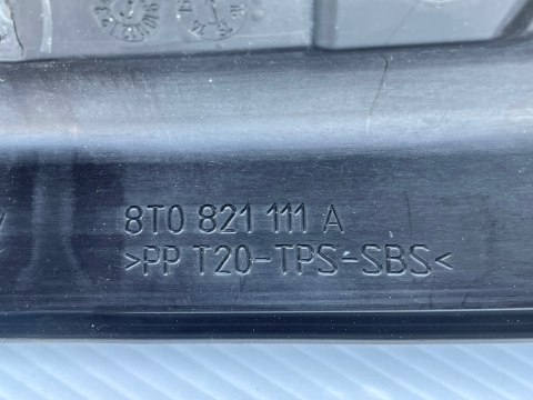 AUDI A5 8T LIFT oryginalne WYGŁUSZENIE BŁOTNIKA LEWY PRZÓD